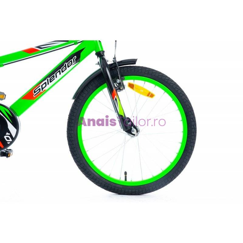 Bicicleta pentru copii, Roti 20“, Splendor  verde / negru