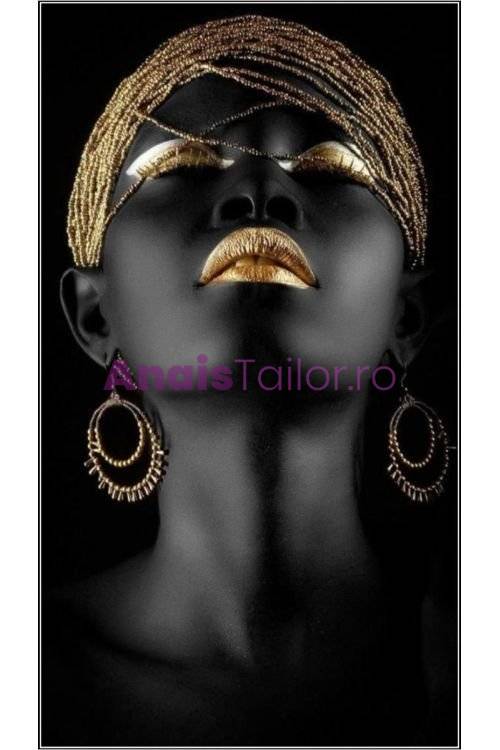 Covor antiderapant Black Beauty 120 x 180 cm