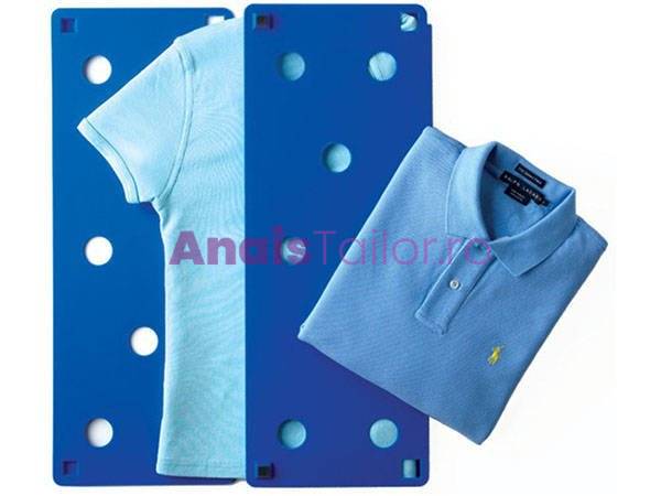 Dispozitiv pentru Impaturit - Impachetat Haine, Tricouri, Camasi, Bluze 60 x 30 cm