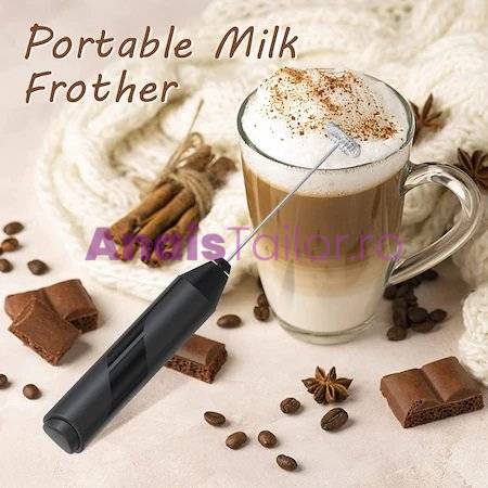Mixer spuma de lapte, Anais Tailor, ideal pentru bauturile din cafea