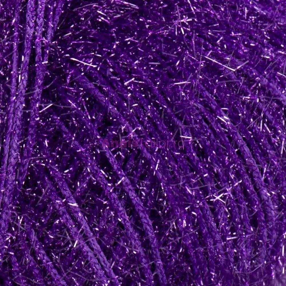 YarnArt Christmas 41, ata crosetat, specific decoratiunilor, violet 50g