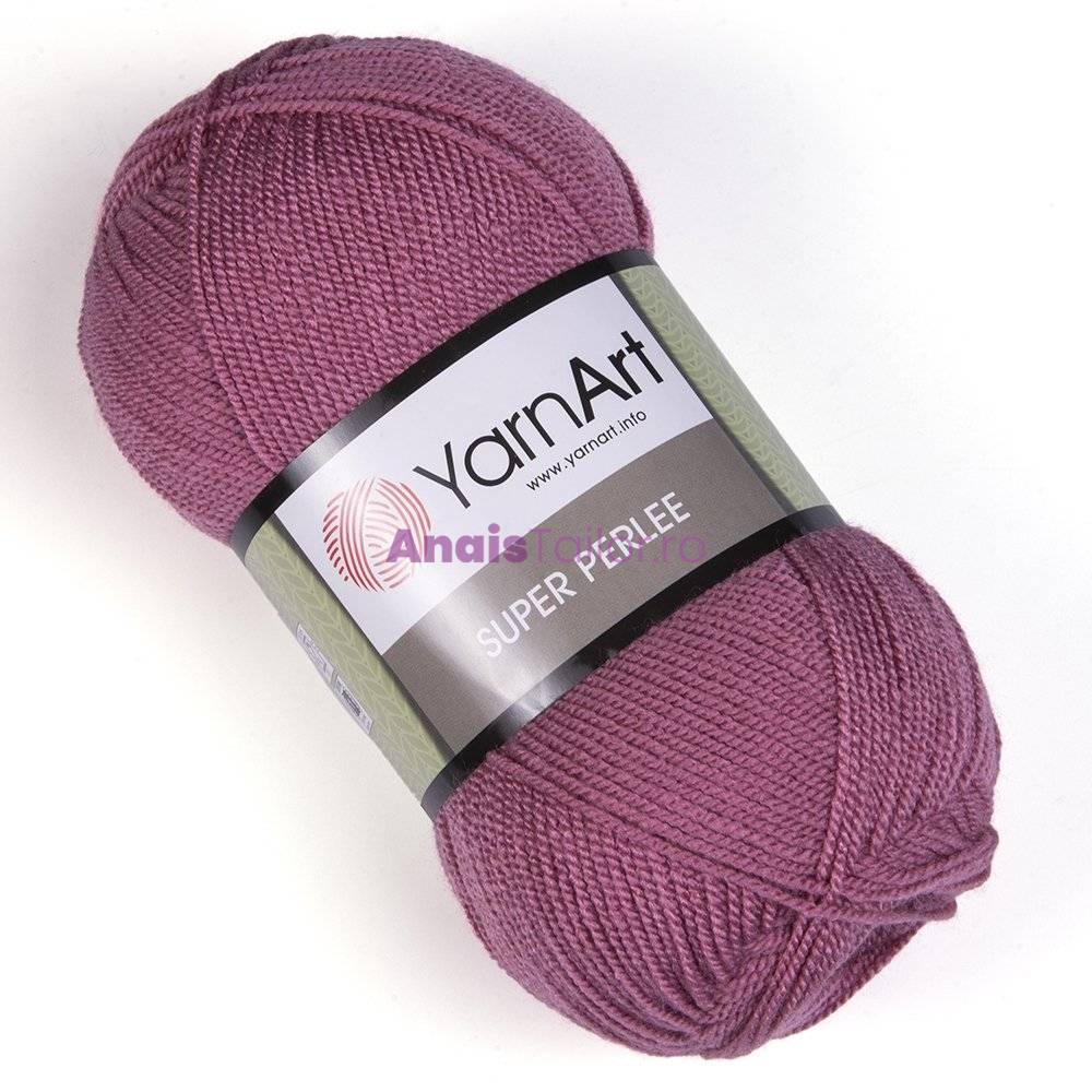 YarnArt Super Perlee 3017, Fir pentru tricotat/crosetat, compozitie 100% acril, lungime 400m, greutate 100g.