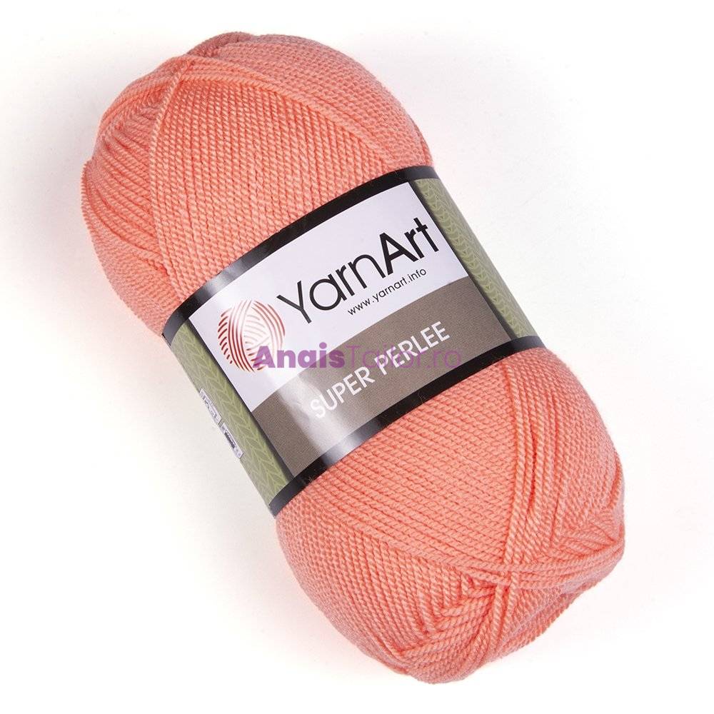 YarnArt Super Perlee 622, Fir pentru tricotat/crosetat, compozitie 100% acril, lungime 400m, greutate 100g.