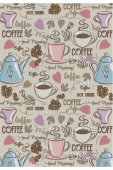 Covor antiderapant Hot Coffees 120 x 180 cm