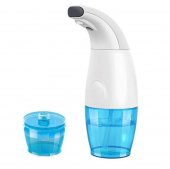 Dispenser automat de sapun/gel dezinfectant, cu senzor de miscare LED infrarosu, lumina UV, 330ml, bleu