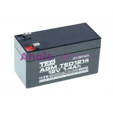 ACUMULATOR PLUMB - ACID 12V-1,4A TED