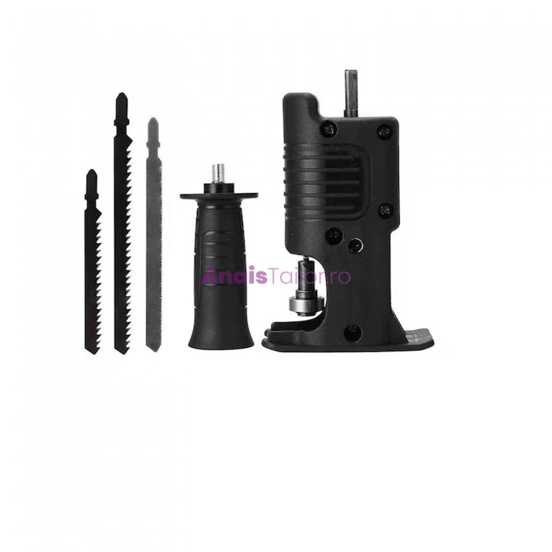 Adaptor pendular pentru bormasina, 160 MM, 3 panze incluise