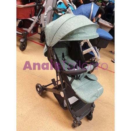 Carucior sport copii, pliere compacta pentru avion, cu sistem troller, C8 vernil