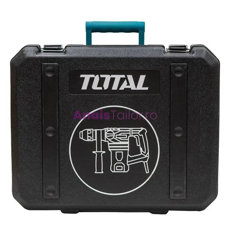 Ciocan rotopercutor TOTAL Industrial SDS, 5.5J - 1500W, cutie transport