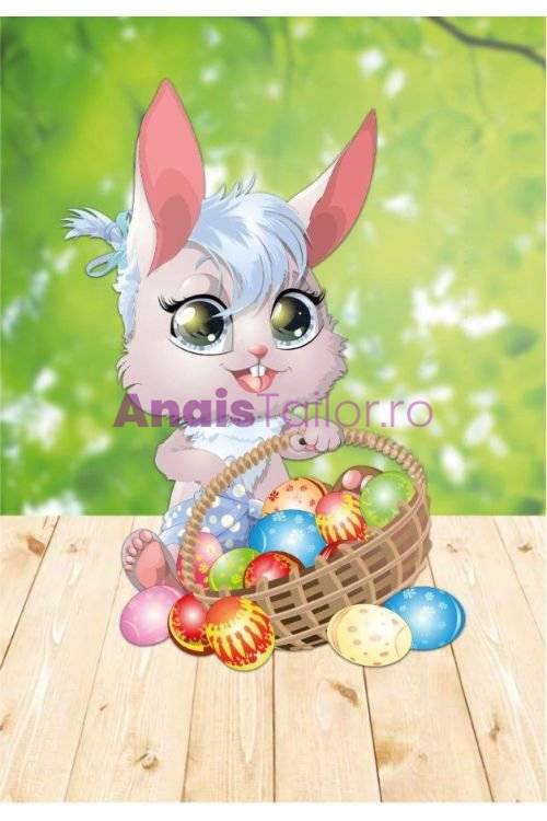 Covor antiderapant copii Bunny, 120 x 180 cm
