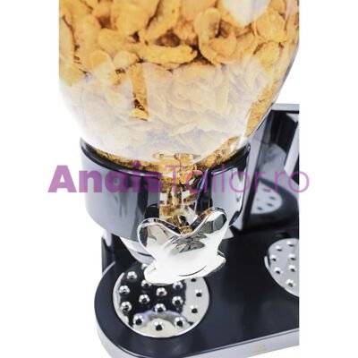 Dispenser dublu, pentru cereale, 2 Recipiente x 2 l
