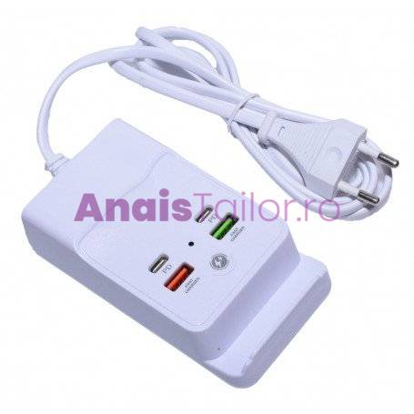 Incarcator Rapid PD-400/2Usb-2PD, Tip c, 20W
