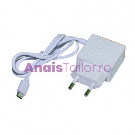 Incarcator Telefon / Tableta 220V - 2xUsb + Micro USB 3,1A