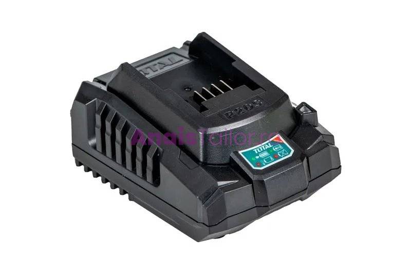 Masina de gaurit si insurubat cu acumulator TOTAL - 20V, 2Ah, 1500 rpm, mandrina rapida