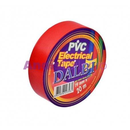 Set/10buc, Banda Izolier Rosie 19mm x 20m 