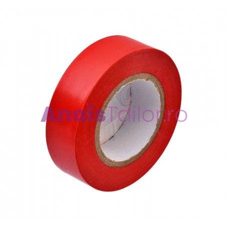 Set/10buc, Banda Izolier Rosie 19mm x 20m 