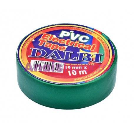 Set/10buc, Banda Izolier Verde 19mm x 10m 