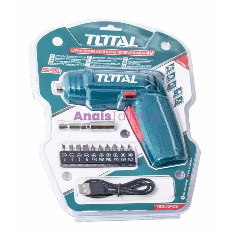 Trusa Surubelnita electrica TOTAL - 4V SS