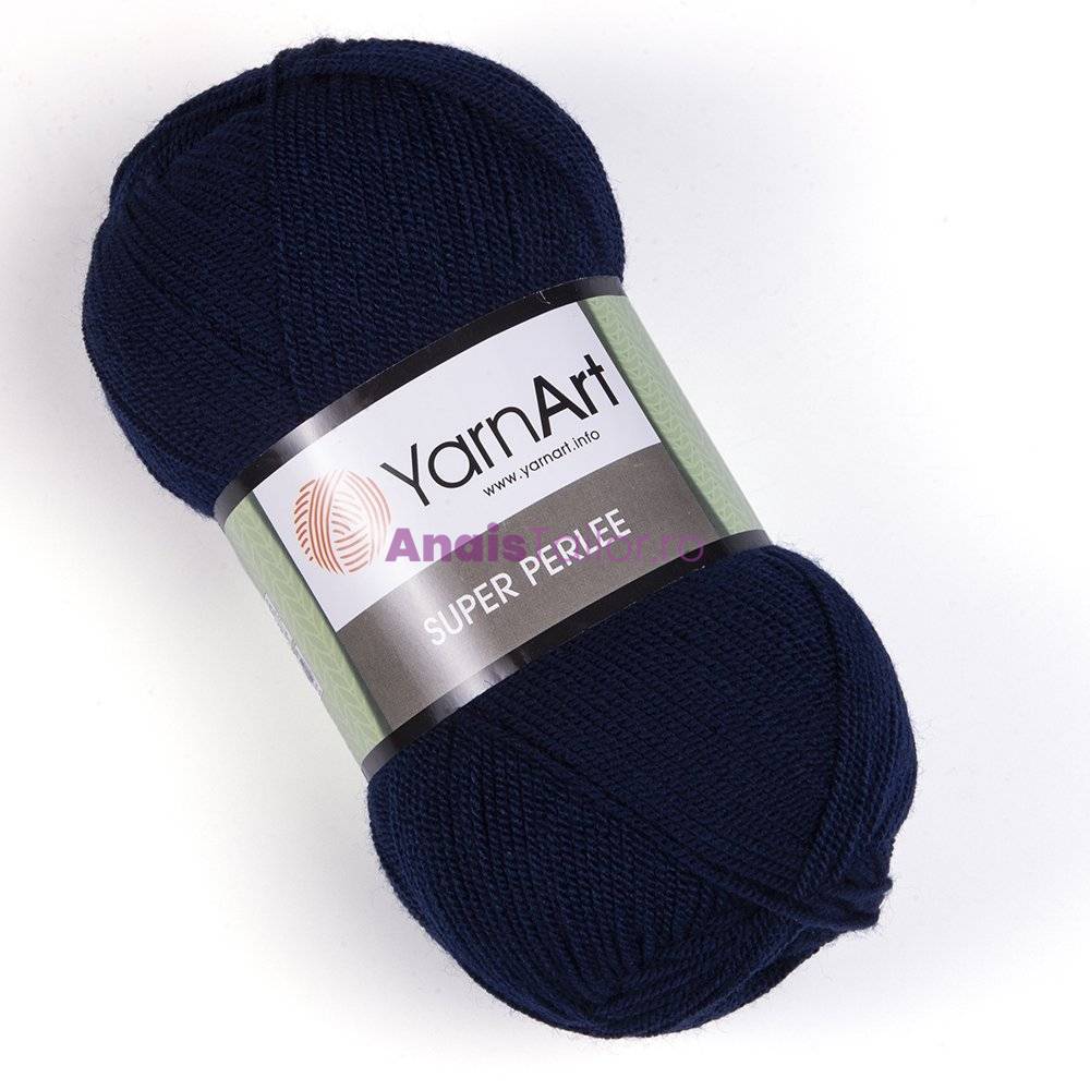 YarnArt Super Perlee 227, Fir pentru tricotat/crosetat, compozitie 100% acril, lungime 400m, greutate 100g.